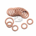 Copper Sealing Solid Gasket Washer Sump Plug Oil for Boat Crush Flat Seal Ring Tool Hardware Accessories Pack New