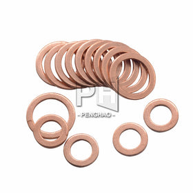 Copper Sealing Solid Gasket Washer Sump Plug Oil for Boat Crush Flat Seal Ring Tool Hardware Accessories Pack New