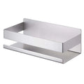 Stainless Steel Self-adhesive Bathroom Glass Shelf