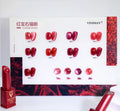VINIMAY Factory Wholesale Ruby Red cat Eye Gel Polish Magnetic UV Gel Varnish Rose Red 9 Colors Cateye Gel Polish Set for Salon