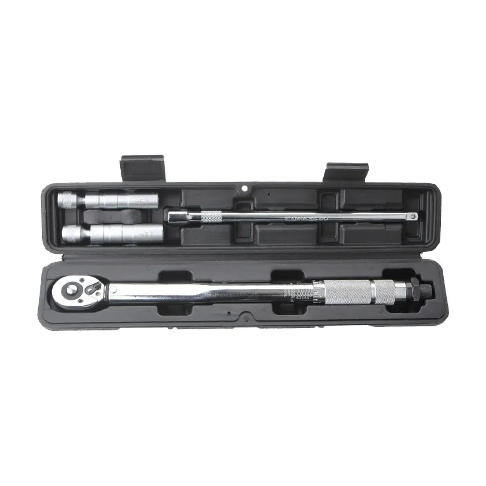 Auto Repair Tool Ratchet Torque Wrench 3/8 Inch Reversible Ratchet Key Adjustable Torque Spanner Spark Plug Socket Set
