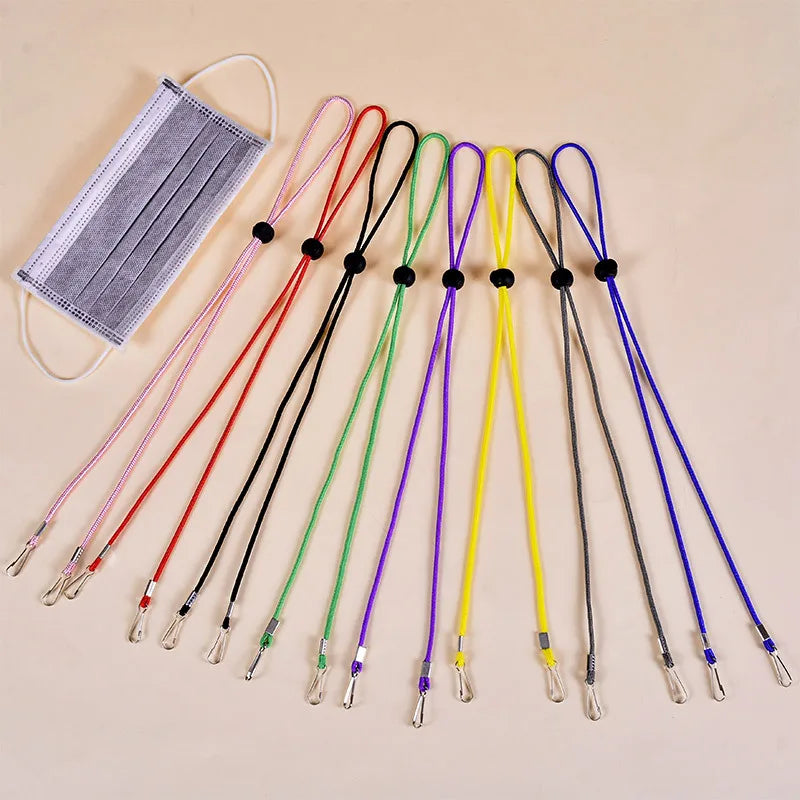 Adjustable Eyeglasses Chains Strap Holder Cords Face Masking Lanyard Sunglasses Cord for Women Men