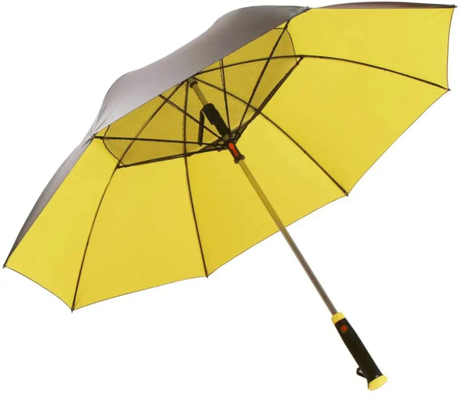 Customized Wholesale Printed Umbrella and Fan Gift Set UV Anti Straight Umbrella for  Travel