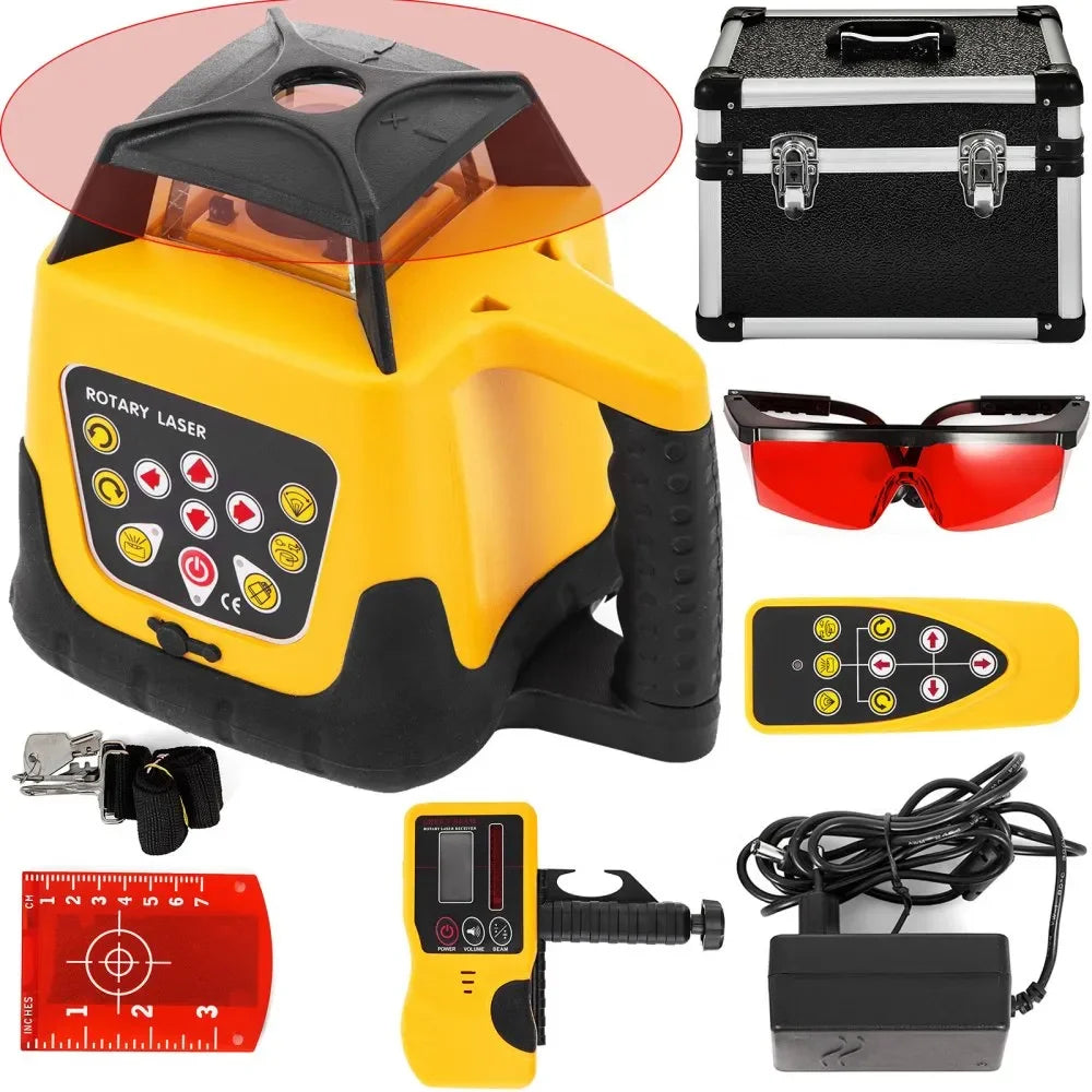 Czech Poland Germany Ready Stock VEVOR Laser Level Self-Leveling 360 Rotary 250m Vertical Horizontal Scanning Measurement Tools