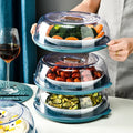 5 Layer Insulated Specialty Tool Microwave-Safe Stackable Food Storage Cover