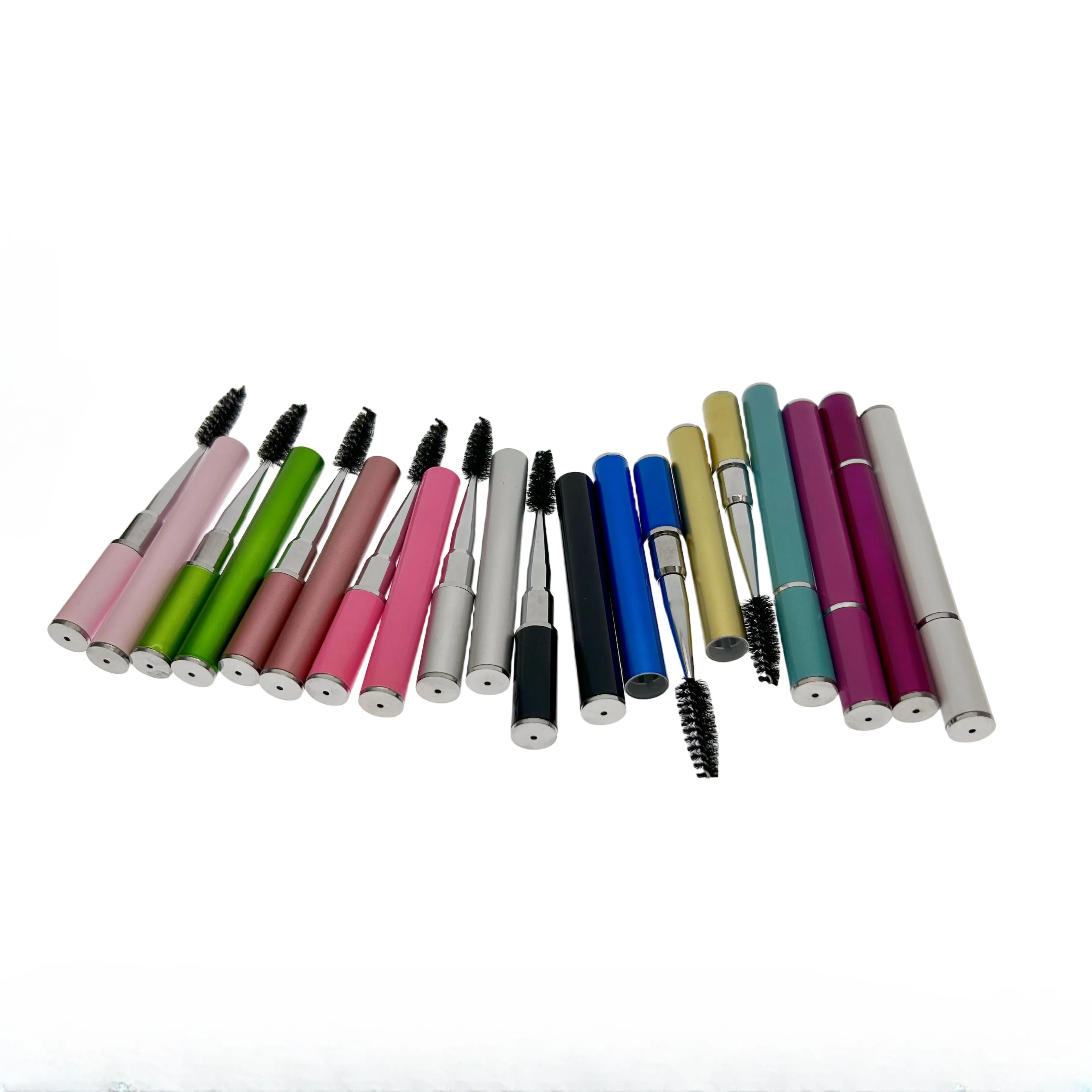 Retractable Foldable Reusable Eyelash Extension Lash Spoolies Cosmetic Mascara Brush