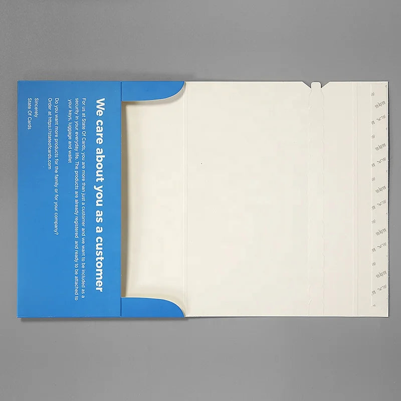 Postal Mailer Shipping Envelope Custom Zipper Tear Line Business Credit Card Birthday Event Party Gift Card Packaging Envelopes