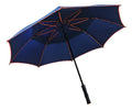 Quick Dry Auto Open Straight Nylon Minimalist Golf Umbrella Promotional Custom Logo Large 130cm Diameter