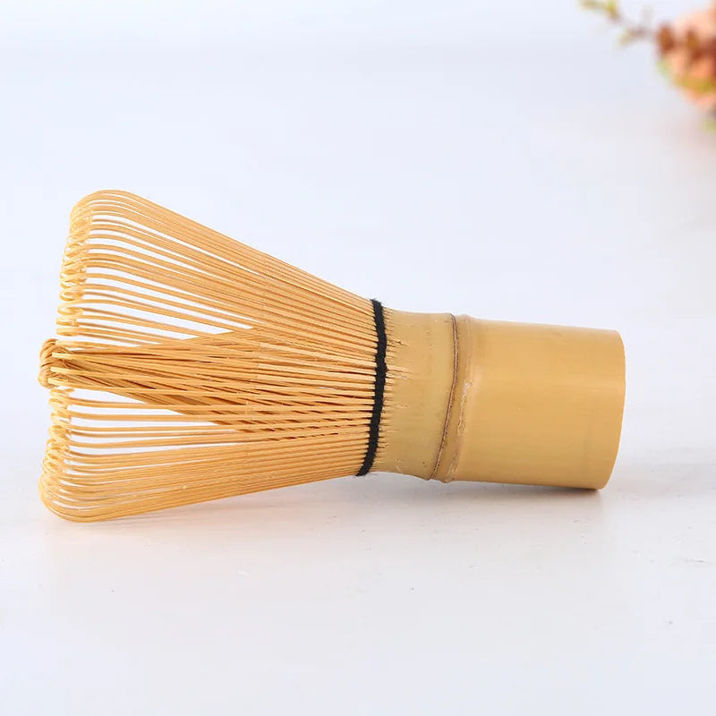 New Bamboo Japanese Style Powder Whisk Green Tea Preparing Matcha Brush