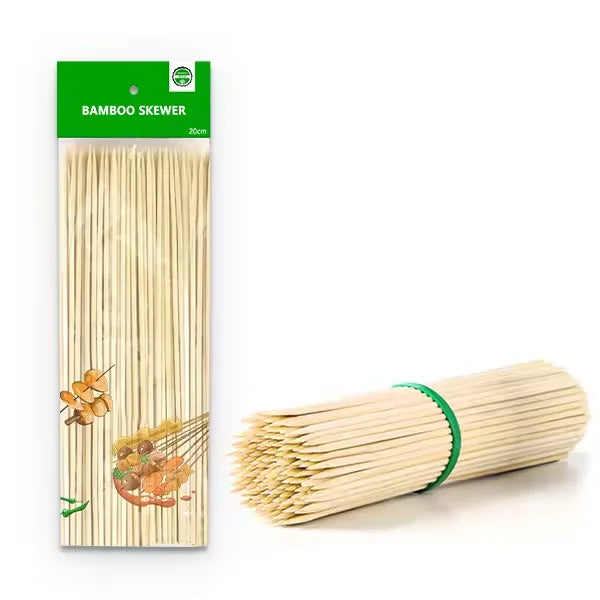 Disposable Bbq Skewer Stick Bamboo Skewer Factory OEM Manufacture Bamboo Sticks Skewers