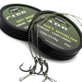20m Soft Carp Hooklink Uncoated 8 Braided Line for Hair Rig 15IB 25IB 35IB Carp Coarse Fishing Line