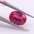 Yingma Lab Created Loose Gemstone Oval Shape Lab Grown Sapphire 5x7MM-9x11MM OEM/ODM Ruby Sapphire Lab Grown Synthetic Stone MegaBDM