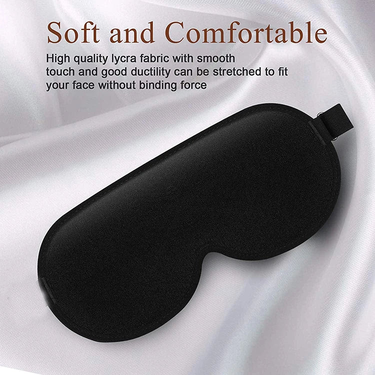 Wholesale 3d Memory Foam Sleeping Eye Mask Best Side Sleepers Sleep Eyemask Sleep Accessories with Adjustable Strap