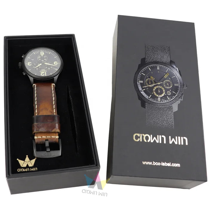 Custom Luxury Paper Cardboard Packing Watch Gift Box Watch Box Packaging Box for Watches