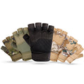 Wholesale Cheap Sport Training Gym Fingerless Camo Gloves for Men