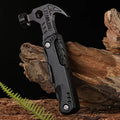 Survival Camping Multifunctional Pliers Multitool Claw Hammer Stainless Steel Tool With Nylon Sheath for Outdoor Hunting Hiking