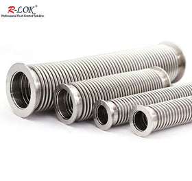 Metal Bellows Stainless Steel Bellows Vacuum Flexible Hose Vacuum Transfer Hose Tubing Vacuum Bellow