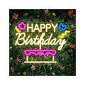 Drop Shipping Custom Led Light Wedding Event Tea Stores Mall Shops Birthday Party Decoration Free Design Heart Balloon Neon Sign
