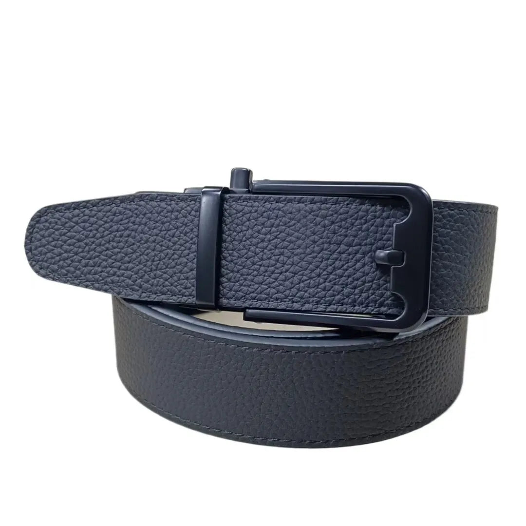 Manufacturer high quality men's leather belt Fashionable and Versatile Business Casual Cowhide Belt