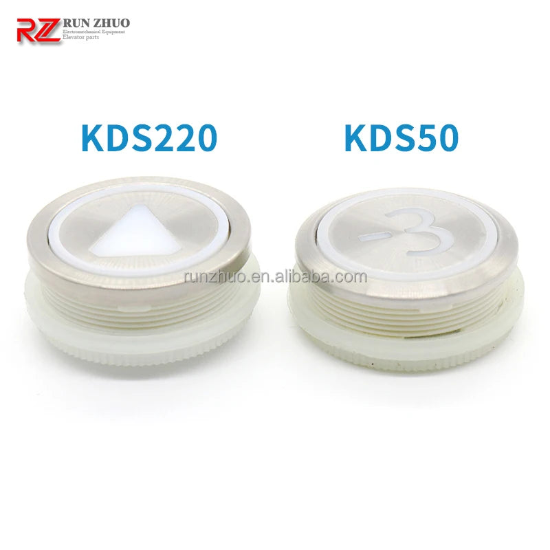 KON* Elevator LOP COP Round Stainless Steel Braille Button KDS220 KDS330