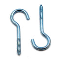 Copper Plating Hook Self Tapping Screw Question Mark Opening Sheep Eye Lamp Hook Screws 1# 2# 3# 4# 5# 6# 8# 10# 12# 14#