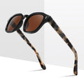 Customized Metal Logo High End Luxury Oversized Acetate Sunglasses Polarized for Mens Women