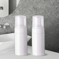 100ML Plastic Liquid Dispenser White for Bottles Foam Soap Hand Wash Face Cleanser Mousse Eyelash Shampoo Wigs