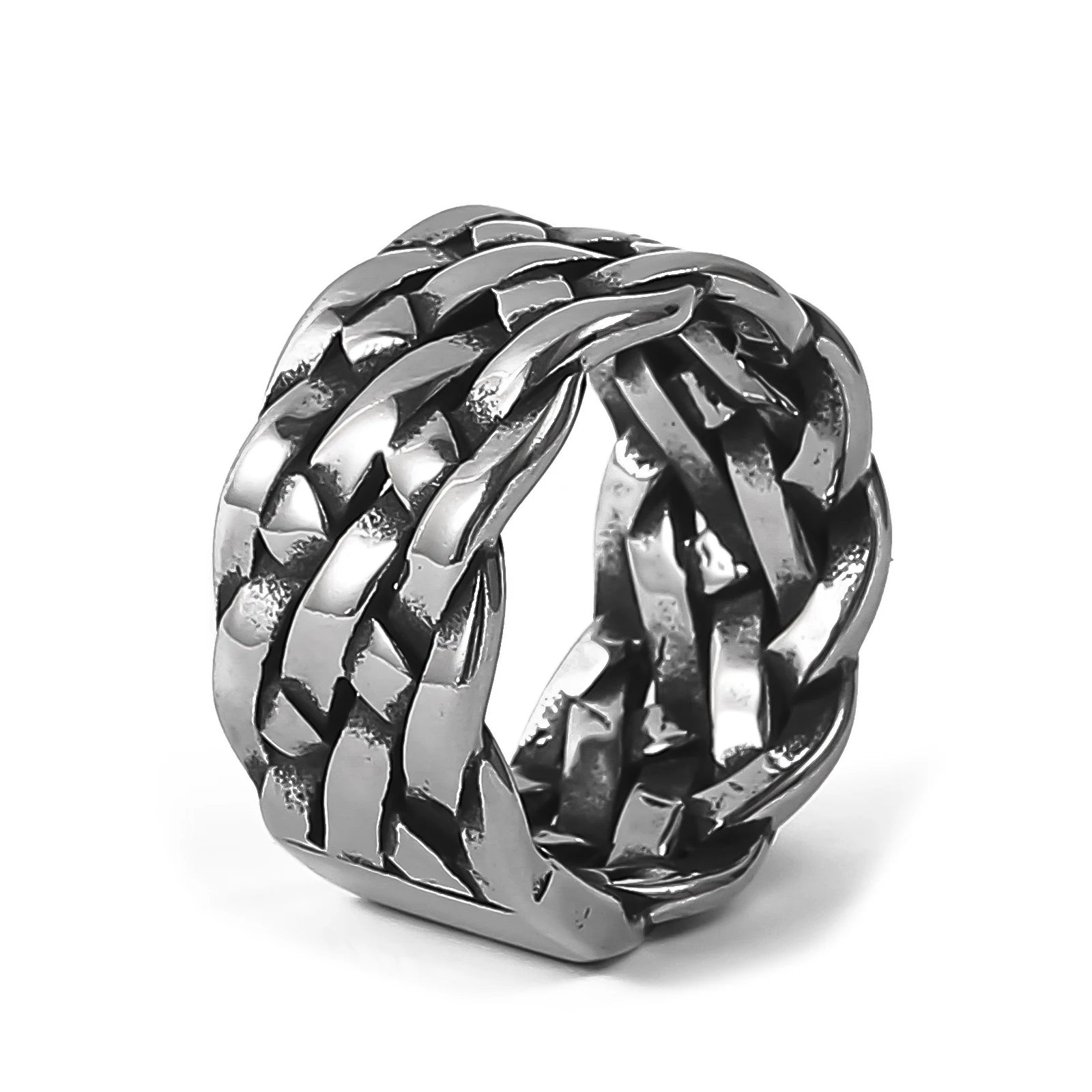 Wholesale Hypoallergenic Stainless Steel Ring Vintage Viking Age Jewelry for Men