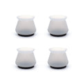 Non Slip Chair Foot Covers Universal Big Foot Transparent Chair Leg  Silicone Floor Furniture Leg Protectors