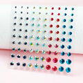 Custom Face Gems Stickers Children Makeup Sexy Luxury Body Art Crystal Stickers Waterproof Rhinestone Diamond Tattoo Stickers
