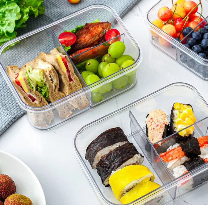2022 Factory Wholesale Kitchen Storage Box Plastic Food Container Refrigerator Storage Box Cereal Food Vegetable Storage