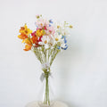 TG014 Hot Selling 5 Colors Garden Cosmos Artificial Flowers Silk Flowers Wedding Decorative Flower  Living Room Table Display