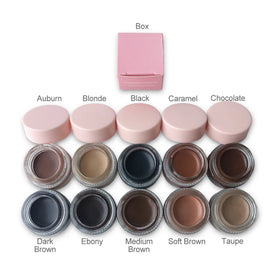 Wholesale Custom Logo Makeup Eyebrow Pomade Vegan Eyebrow Cream Waterproof