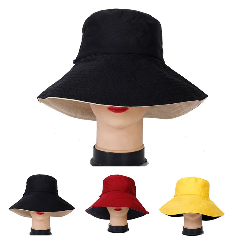 Wholesale Summer Sun Visor Bucket Hats for Women Stylish Fashion Wide Brim Casual Sports Outdoor Fishing Travel Cycling Sun