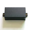 Donlis PC40 Matt Black Color Blank Active Humbucker Guitar Pickup Cover White Plastic Closed Style From Parts Supplier