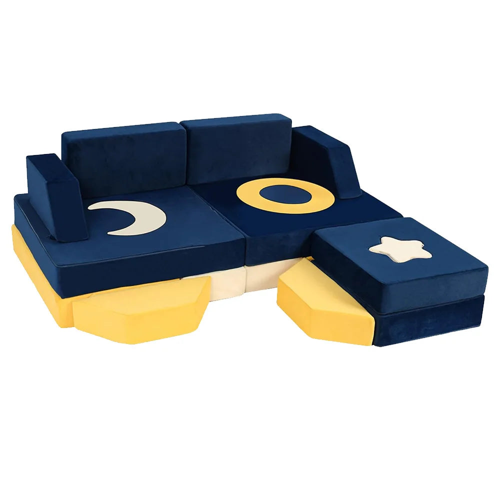 Modern Design 28PCS Soft High Density Sofa Foam Kids Modular Play Couch Bedroom Living Room School Hotel Direct Factory Supply