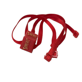 High Quality Custom Own Logo Garment Plastic Authentic Tag round Hangtag Seal String for Clothing Shoes and Bags