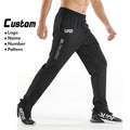 Lidong Custom Logo Men's Jogger Casual Sweat Pants Mid Waist Hot Sale Polyester Pant with Sublimation Technique