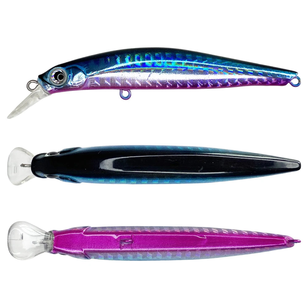 Newbility 87mm 6.4g Floating Minnows Artificial Seabass Baits Fishing Tuna Lure