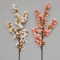 Q-1033 Fancy Single Silk Artificial Cherry Blossom Flowers for Wedding Decoration