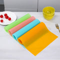 Refrigerator Liners Washable Waterproof Oilproof EVA Refrigerator Mats for Home Kitchen