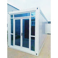 20' ft mobile steel frame sandwich panel expandable prefab houses folding container house office container casa MegaBDM