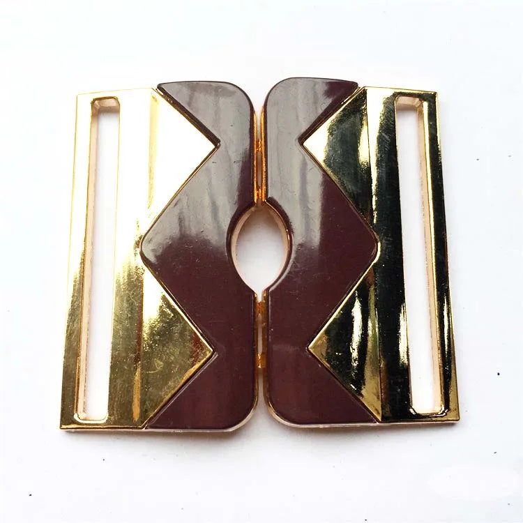 Direct Factory Inner Size 50mm Zinc Alloy Customized Brushed Smooth Joint Buckle