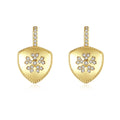 LUOTEEMI Geometric Shape Gold Vintage Valentines Day Earrings Teemi Earring Manufacturer Factory in Yiwu