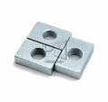 Square Nut M3 M4 M5 M6 M8 Rectangular Nuts GB39 Aluminum Profile Accessory Slider Block Thin Carbon Steel Countersunk Nut