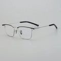 Wholesale Xxin 156T Full Suspension Frame Ultra Light China Titanium Optical Glasses Frames for Men's 6 Colors