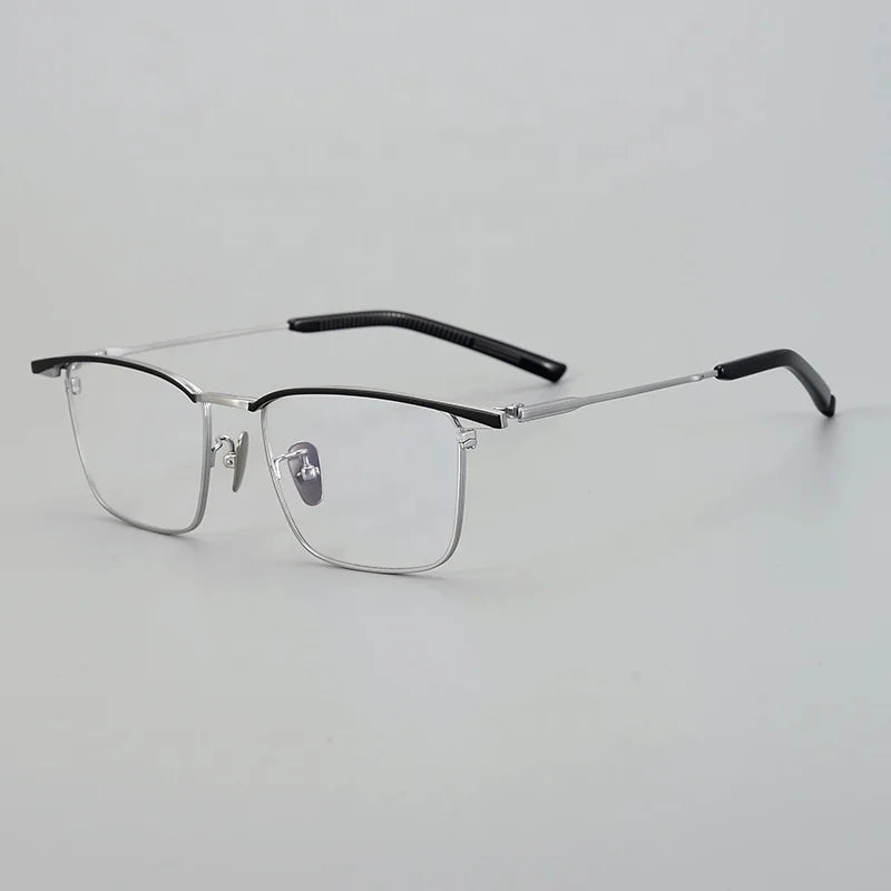 Wholesale Xxin 156T Full Suspension Frame Ultra Light China Titanium Optical Glasses Frames for Men's 6 Colors