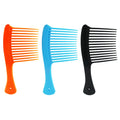 Multifunctional Applicator Barber Plastic Large Highlight  Detangling Dye Cutting Razor Hair Wide Teeth Comb