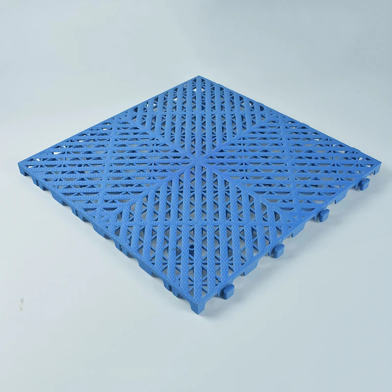 2cm Thickness Colorful Eco-Friendly Anti-Slip Garage Floor Tiles Plastic Flooring Tiles for Car Detailing