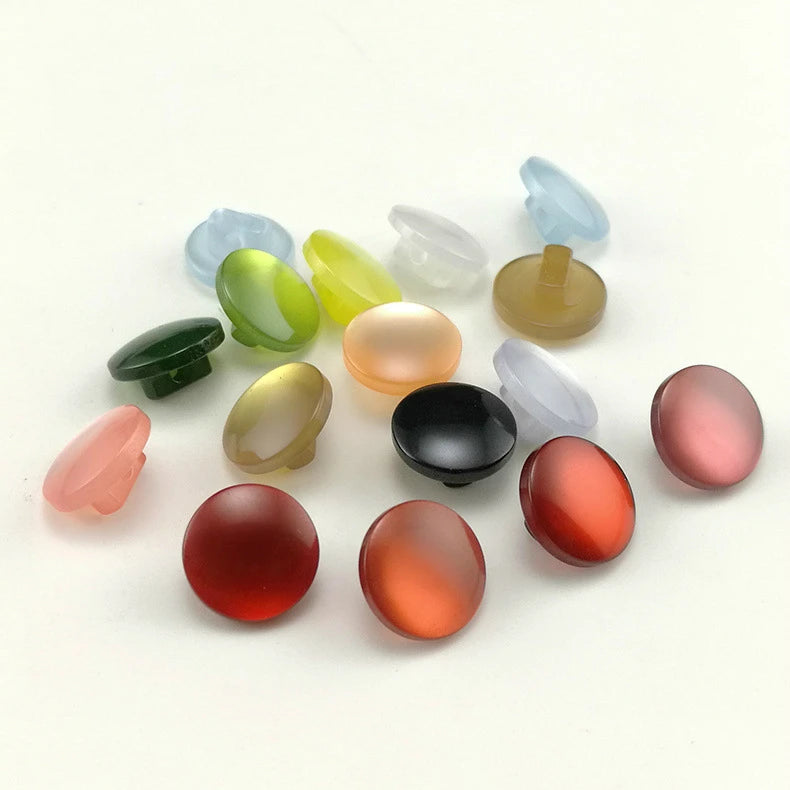 Custom Color 16L 18L 20L Resin Plastic Shank Buttons Eco-Friendly Polyester Buttons